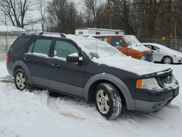 1FMDK02187GA15635 - 2007 FORD FREESTYLE BLACK photo 1