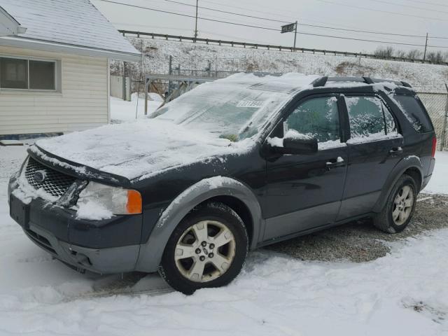 1FMDK02187GA15635 - 2007 FORD FREESTYLE BLACK photo 2