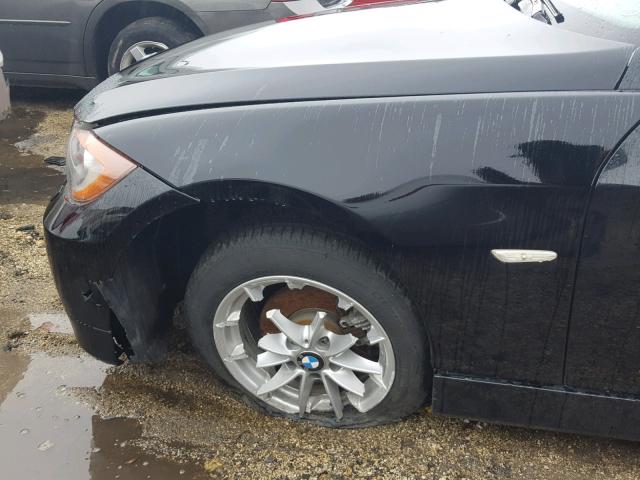 WBAVD13566KV08801 - 2006 BMW 325 XI BLACK photo 9