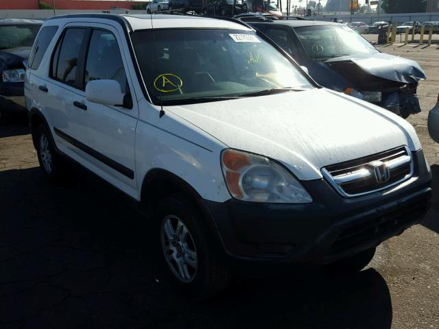 JHLRD78802C084873 - 2002 HONDA CR-V EX WHITE photo 1