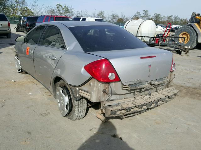 1G2ZF57B684128875 - 2008 PONTIAC G6 VALUE L SILVER photo 3