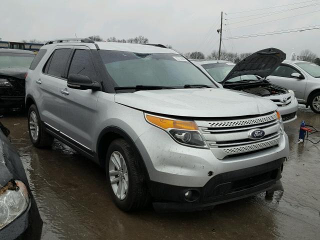 1FM5K7D85DGA59238 - 2013 FORD EXPLORER X SILVER photo 1