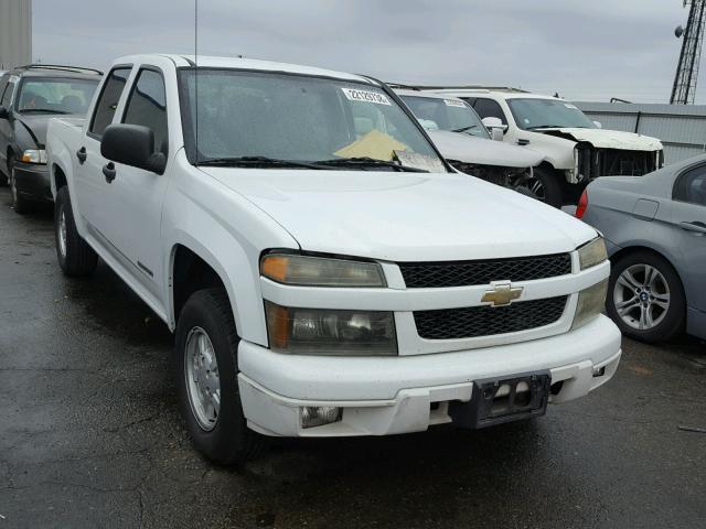 1GCCS136858150542 - 2005 CHEVROLET COLORADO WHITE photo 1