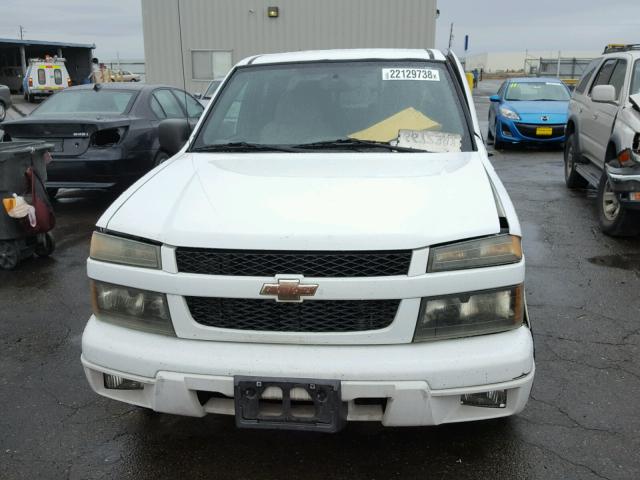 1GCCS136858150542 - 2005 CHEVROLET COLORADO WHITE photo 10