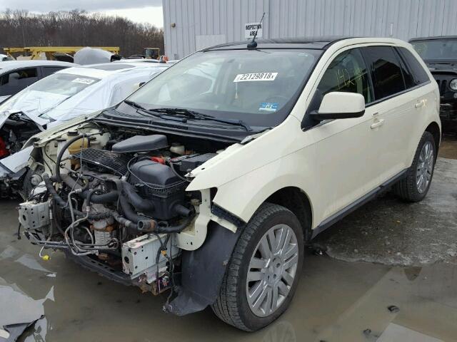 2FMDK49C38BA93943 - 2008 FORD EDGE LIMIT CREAM photo 2