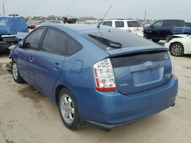 JTDKB20U477561191 - 2007 TOYOTA PRIUS BLUE photo 3