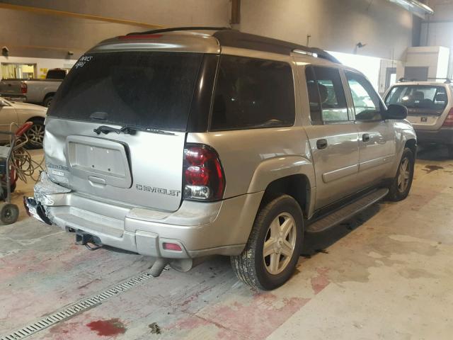 1GNET16S936176937 - 2003 CHEVROLET TRAILBLAZE SILVER photo 4