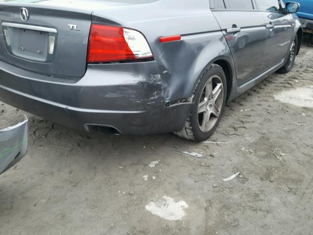 19UUA66214A024092 - 2004 ACURA TL GRAY photo 9