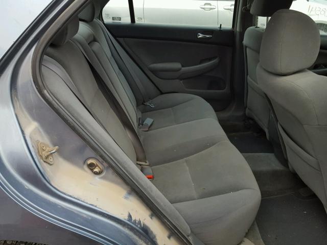 1HGCM56407A128740 - 2007 HONDA ACCORD LX BLUE photo 6