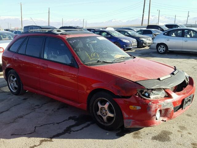 JM1BJ246621473933 - 2002 MAZDA PROTEGE PR RED photo 1