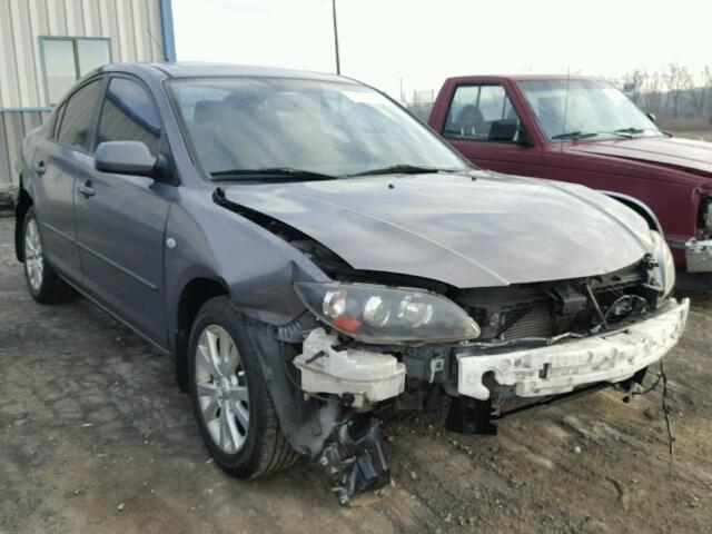 JM1BK32F271753586 - 2007 MAZDA 3 I GRAY photo 1