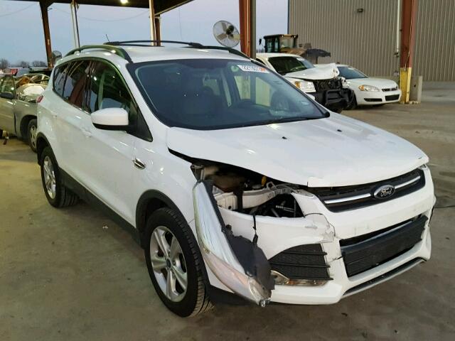 1FMCU0GX7DUC23490 - 2013 FORD ESCAPE SE WHITE photo 1