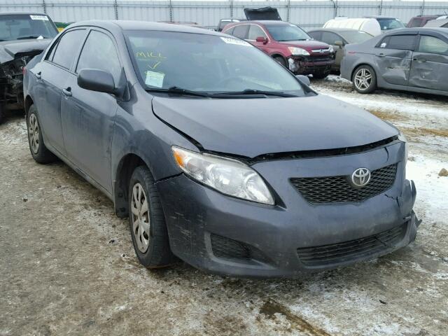 2T1BU40E59C025513 - 2009 TOYOTA COROLLA BA GRAY photo 1