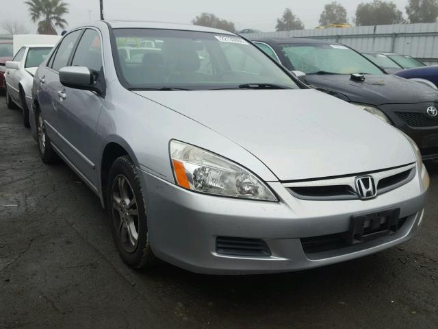 JHMCM56807C002558 - 2007 HONDA ACCORD EX SILVER photo 1