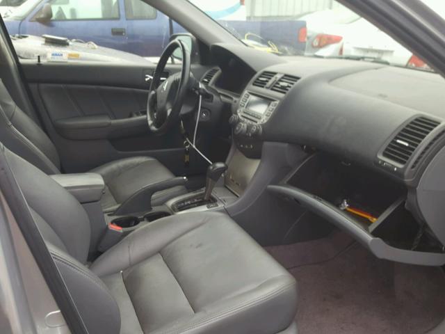 JHMCM56807C002558 - 2007 HONDA ACCORD EX SILVER photo 5