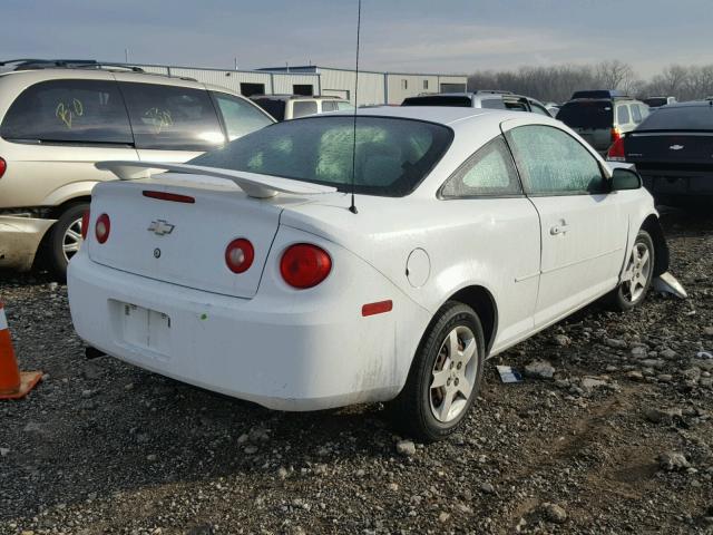 1G1AL18F987224471 - 2008 CHEVROLET COBALT LT WHITE photo 4