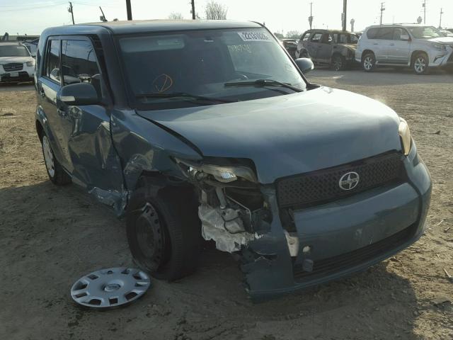 JTLKE50E781015270 - 2008 TOYOTA SCION XB GREEN photo 1