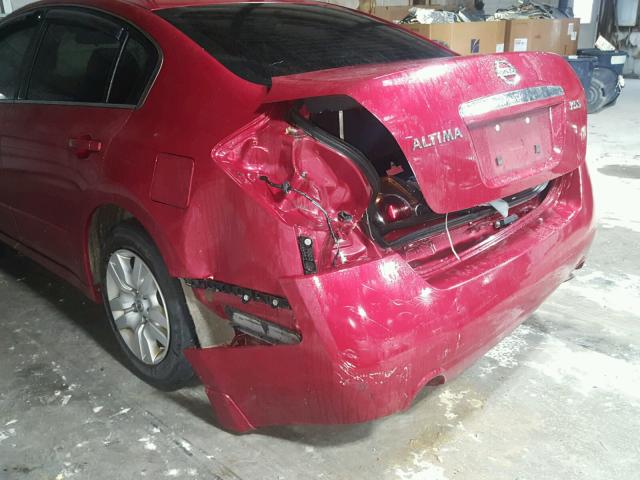 1N4AL21E99N454240 - 2009 NISSAN ALTIMA 2.5 RED photo 9