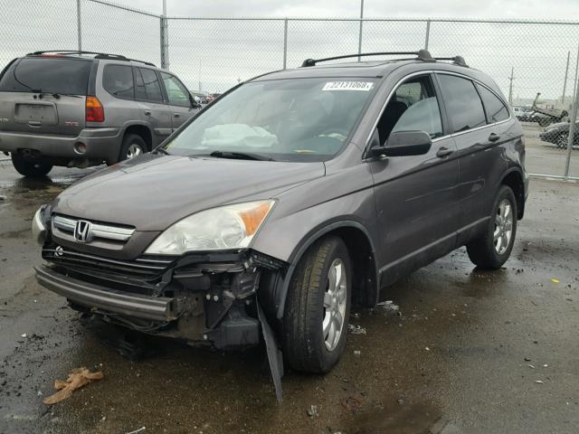 5J6RE48599L025162 - 2009 HONDA CR-V EX GRAY photo 2