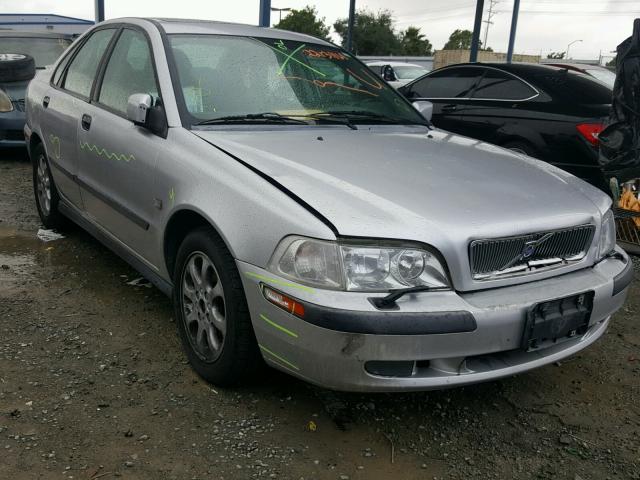 YV1VS29521F708639 - 2001 VOLVO S40 1.9T SILVER photo 1