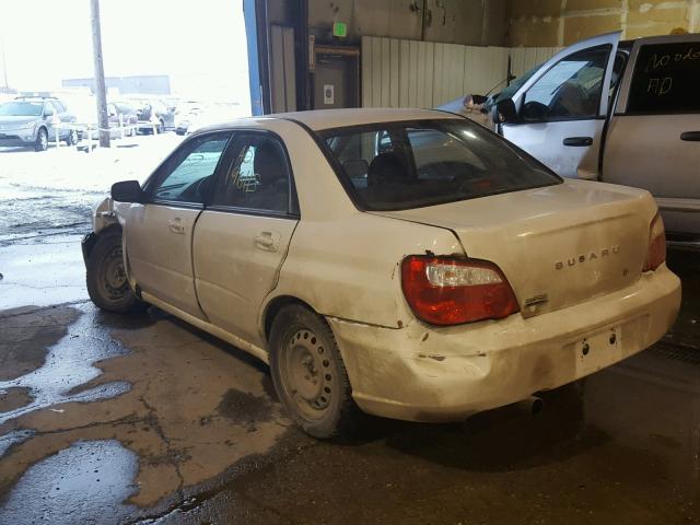 JF1GD67505H505395 - 2005 SUBARU IMPREZA RS WHITE photo 3