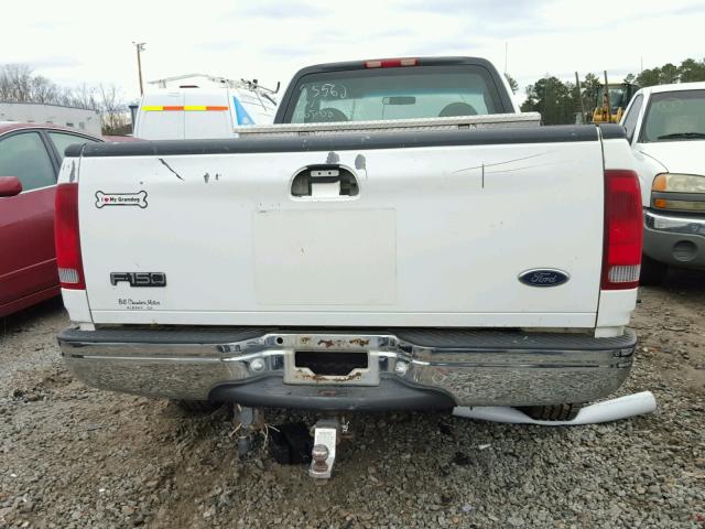 1FTZF1728YNA97630 - 2000 FORD F150 WHITE photo 6