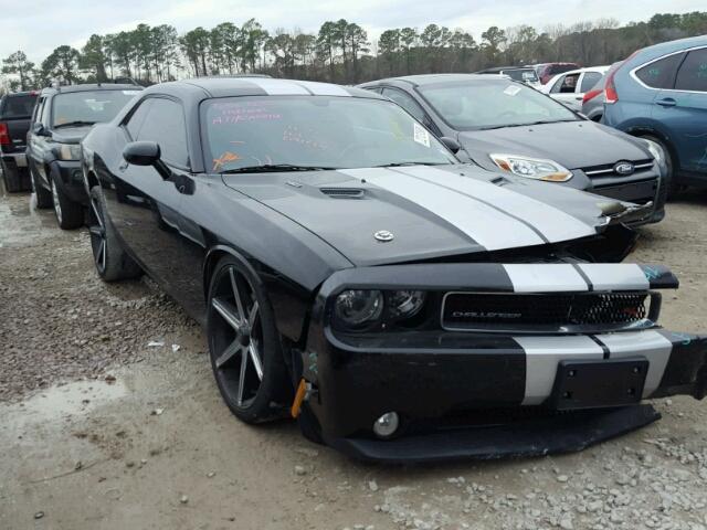 2C3CDYBT3EH101421 - 2014 DODGE CHALLENGER BLACK photo 1