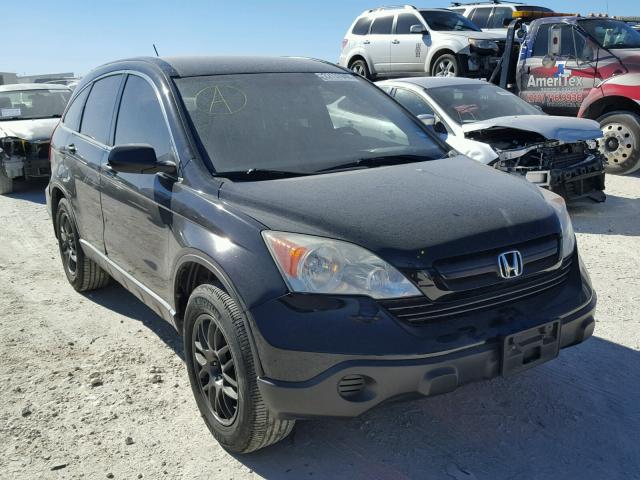 3CZRE38358G708142 - 2008 HONDA CR-V LX BLACK photo 1