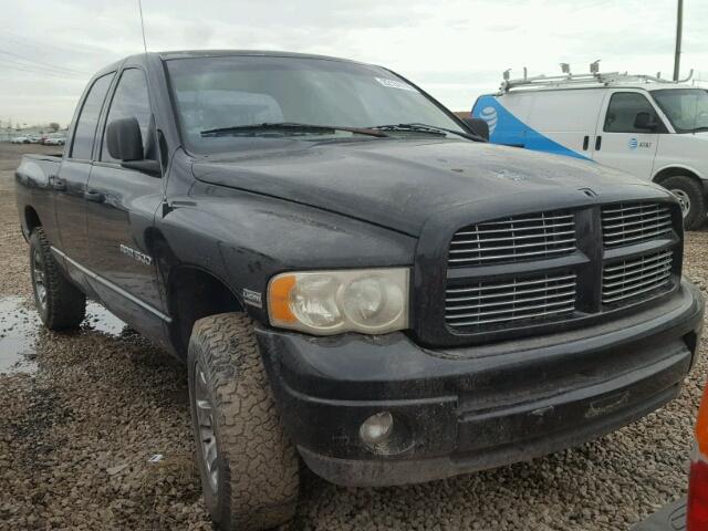 1D7HU18D43S361413 - 2003 DODGE RAM 1500 S BLACK photo 1