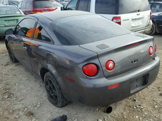 1G1AL15F177140499 - 2007 CHEVROLET COBALT LT CHARCOAL photo 3