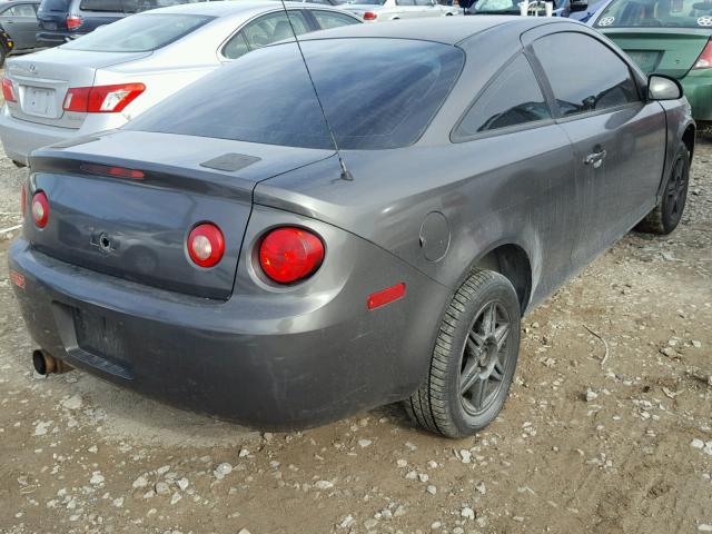 1G1AL15F177140499 - 2007 CHEVROLET COBALT LT CHARCOAL photo 4