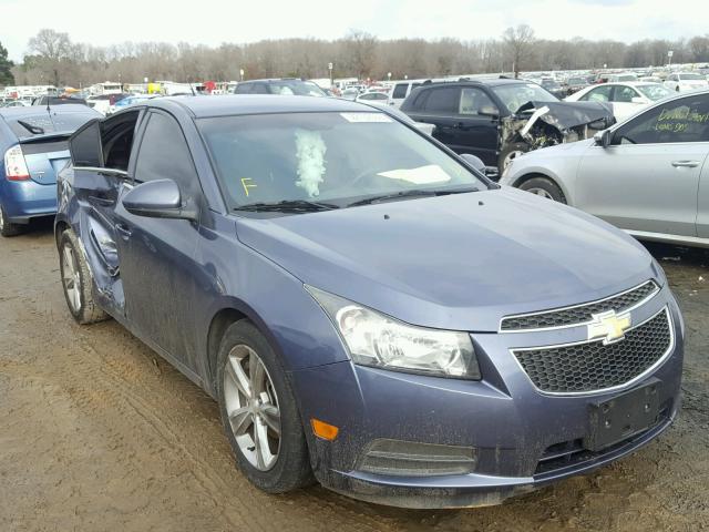 1G1PE5SB8D7128178 - 2013 CHEVROLET CRUZE LT BLUE photo 1