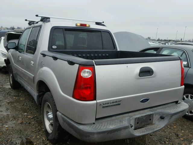 1FMZU67K75UB44856 - 2005 FORD EXPLORER S SILVER photo 3