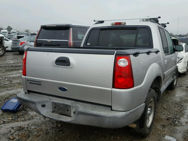 1FMZU67K75UB44856 - 2005 FORD EXPLORER S SILVER photo 4