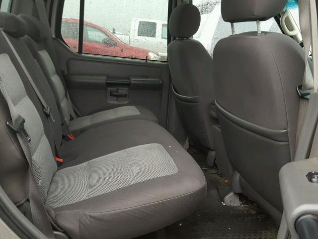 1FMZU67K75UB44856 - 2005 FORD EXPLORER S SILVER photo 6