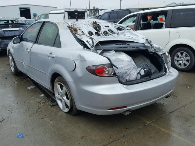 1YVHP80C685M44502 - 2008 MAZDA 6 I SILVER photo 3