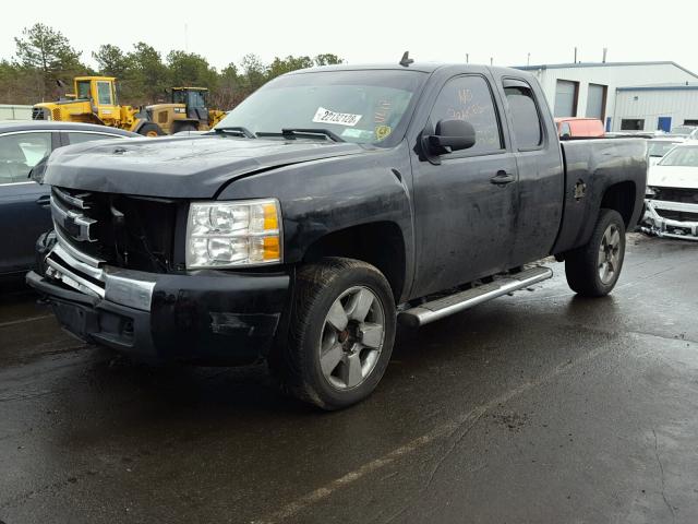 1GCEK29J69Z297906 - 2009 CHEVROLET SILVERADO BLACK photo 2