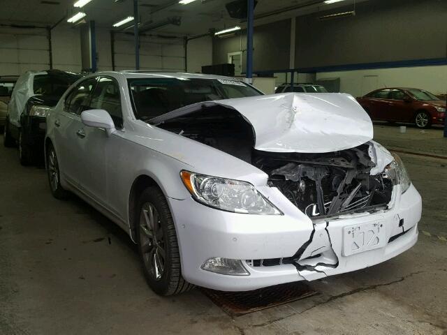 JTHBL46F785052127 - 2008 LEXUS LS 460 WHITE photo 1