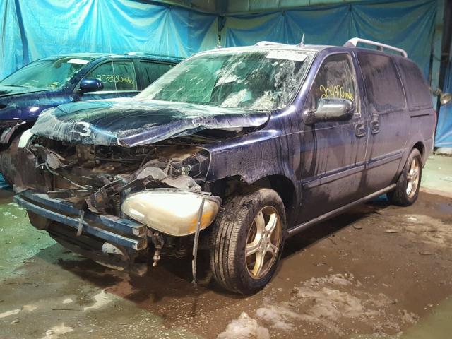 1GNDV33LX5D154183 - 2005 CHEVROLET UPLANDER L 蓝色 照片 2