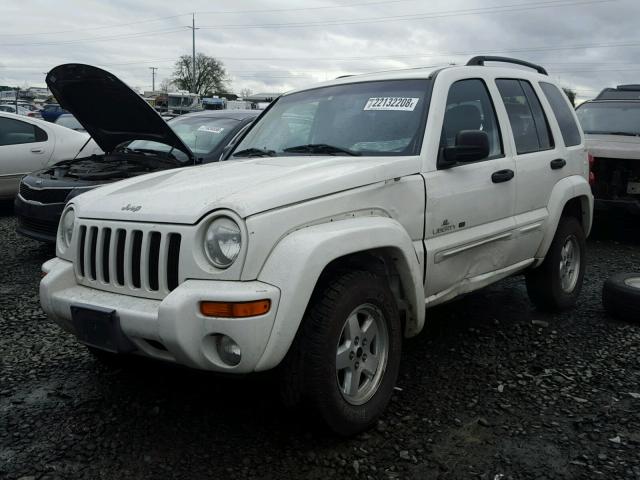 1J4GL58K72W147581 - 2002 JEEP LIBERTY LI WHITE photo 2