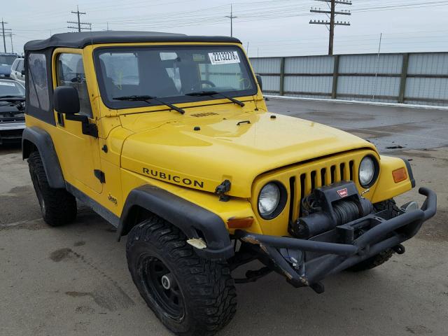 1J4FA69S84P799211 - 2004 JEEP WRANGLER / YELLOW photo 1