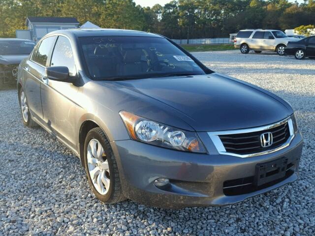 1HGCP36819A004994 - 2009 HONDA ACCORD EXL GRAY photo 1