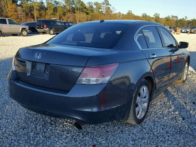 1HGCP36819A004994 - 2009 HONDA ACCORD EXL GRAY photo 4