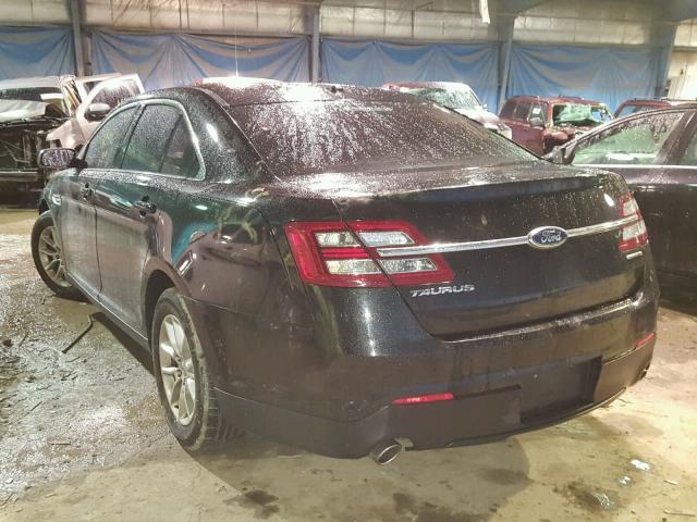 1FAHP2D85DG235779 - 2013 FORD TAURUS SE BLACK photo 3