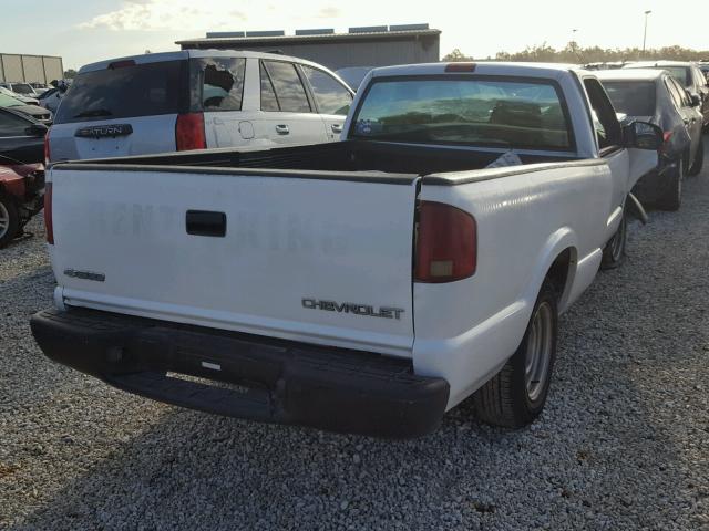 1GCCS14H338262324 - 2003 CHEVROLET S TRUCK S1 WHITE photo 4