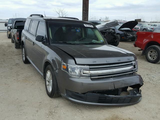 2FMGK5B89GBA01872 - 2016 FORD FLEX SE GRAY photo 1