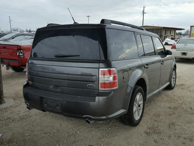 2FMGK5B89GBA01872 - 2016 FORD FLEX SE GRAY photo 4