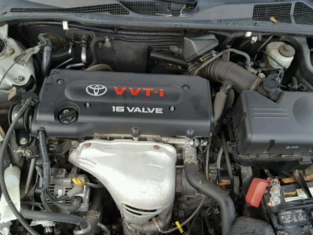 4T1BE32KX2U565342 - 2002 TOYOTA CAMRY LE SILVER photo 7