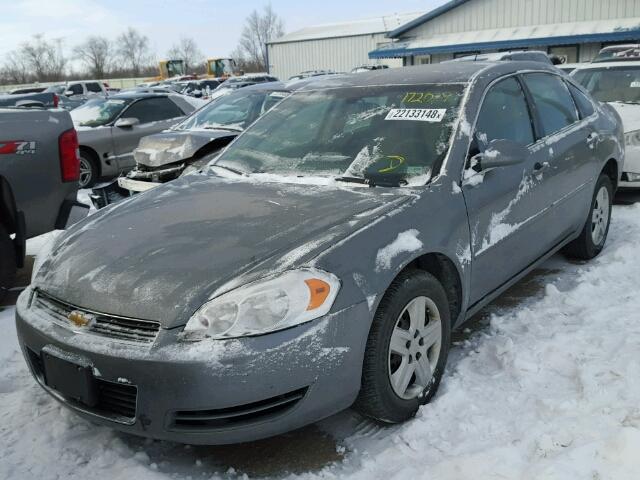 2G1WB58K579115967 - 2007 CHEVROLET IMPALA LS GRAY photo 2