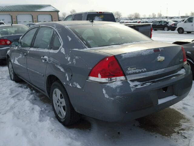 2G1WB58K579115967 - 2007 CHEVROLET IMPALA LS GRAY photo 3